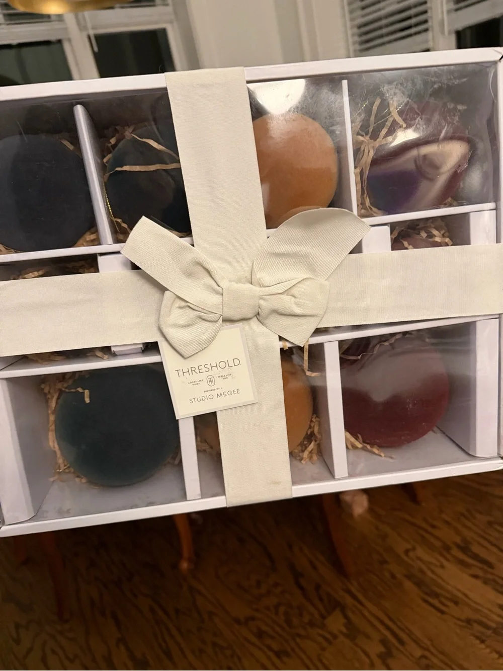 Threshold x Studio McGee Velvet Christmas Ornaments Set of 11 – Jewel Tones NIB